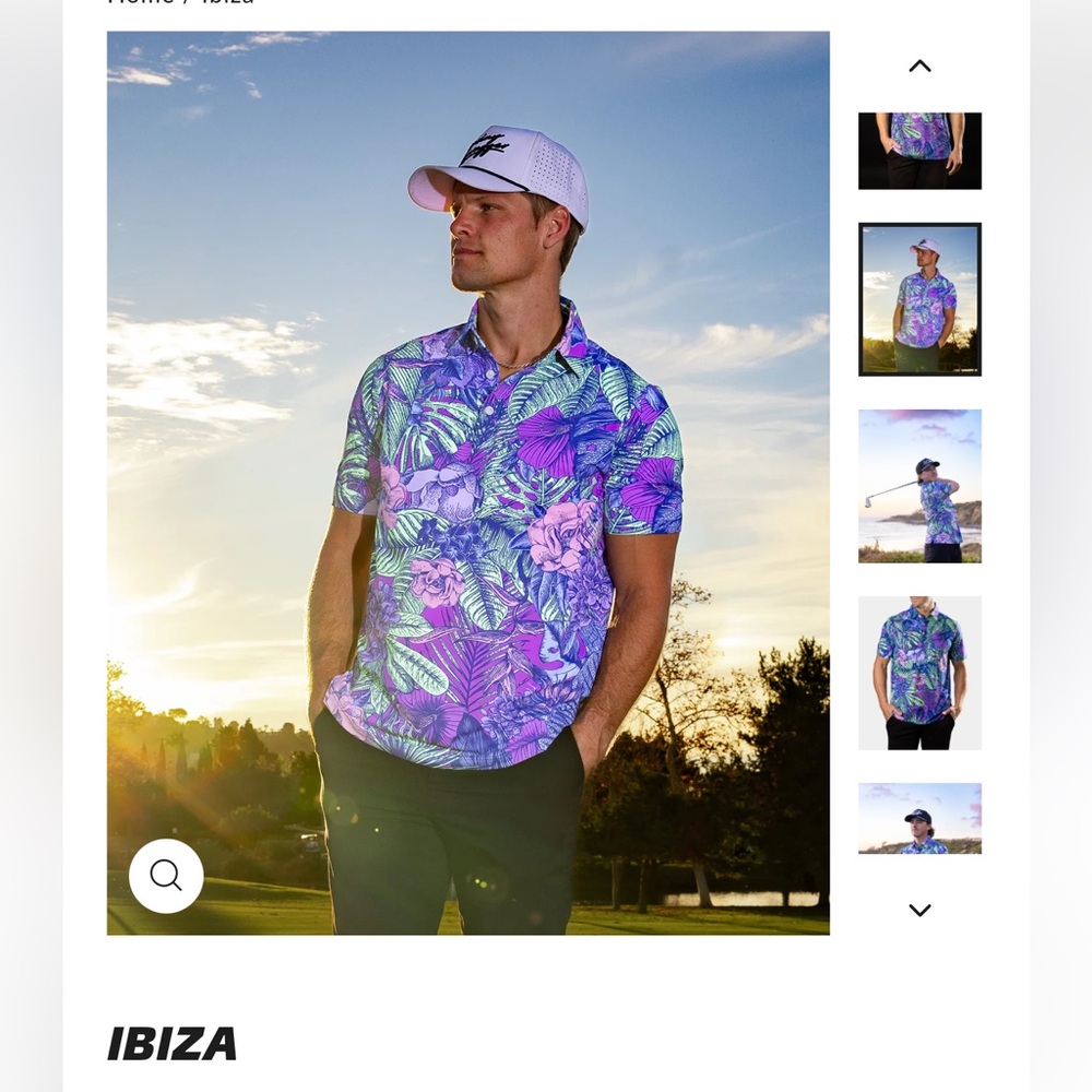 Sunday Swagger polo NWT